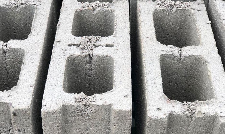 hollow concrete block