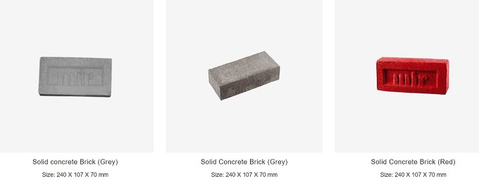 mir solid concrete block